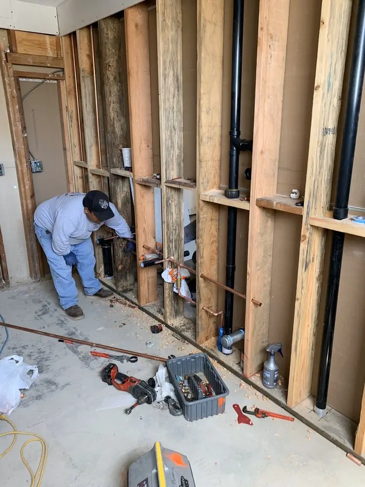 Commercial rough-in plumbing for Trenchless Sewer Repair in Graymoor
